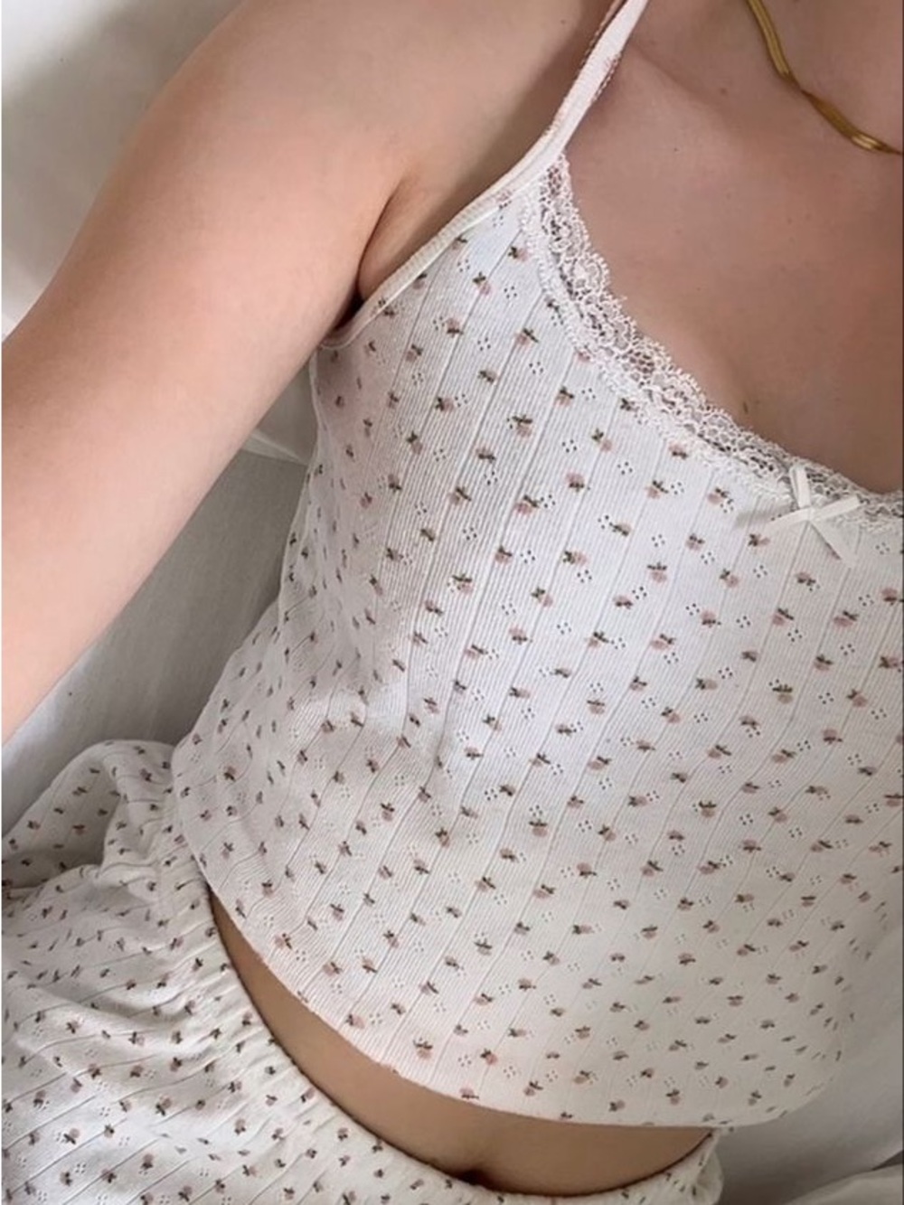 Brandy Melville Rose Pj Set🌹